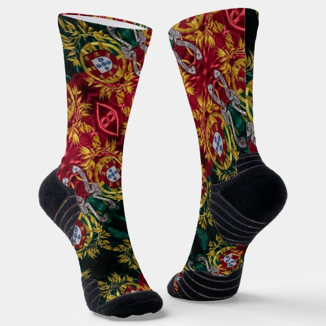 Chaussette Chaussettes d'équipage de conception portugaise (Angulaire)