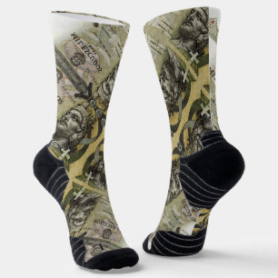 Chaussette Chaussettes d'équipage de conception portugaise