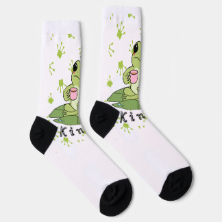 Chaussette Chaussettes d'équipage de grenouilles