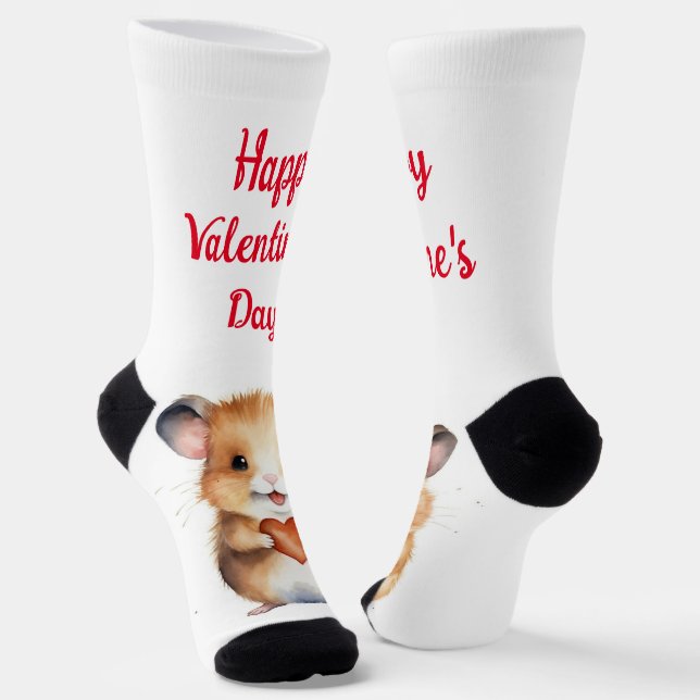 Chaussette Chaussettes d'équipage de la Saint-Valentin Hamste (Angulaire)