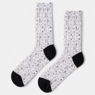 Chaussette Chaussettes d'équipage Designer Soft, élégant et
