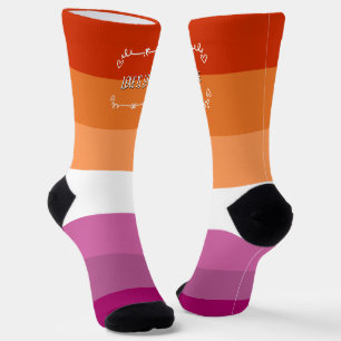 Chaussette Chaussettes d'équipage du mois de la fierté « L'am