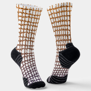 Chaussette Chaussettes d'équipage filet beige