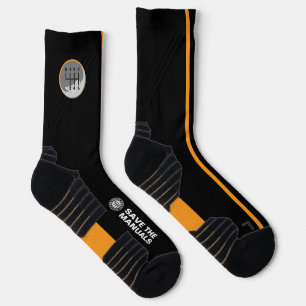 Chaussette Chaussettes d'équipage NATION À TROIS PEDALES