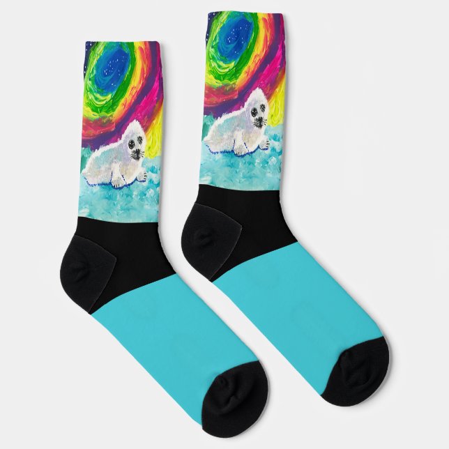 Chaussette Chaussettes d'équipage pour bébés phoques (Droite)