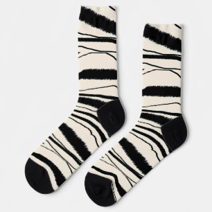 Chaussette Chaussettes d'équipage Premium Poster de animal Ze