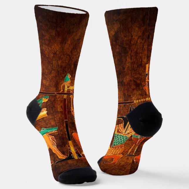 Chaussette Chaussettes des dieux égyptiens antiques (Angulaire)