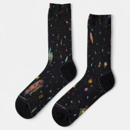 Chaussette Chaussettes d'espace d'amour