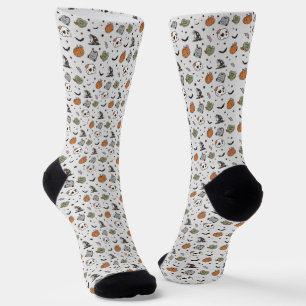 Chaussette Chaussettes d'Halloween amusantes