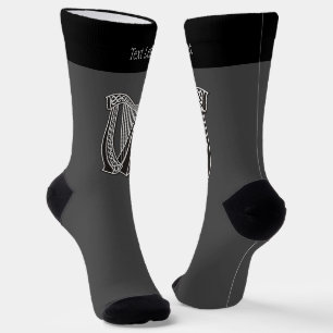 Chaussette Chaussettes d'icône de harpe