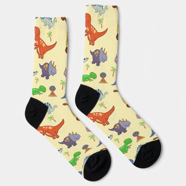 Chaussette Chaussettes Dino World Crew (Droite)