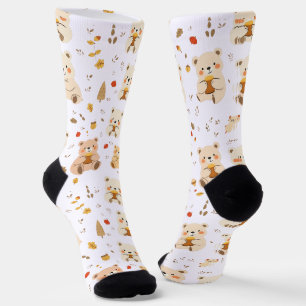 Chaussette Chaussettes douillettes À Ours - Conception Poster