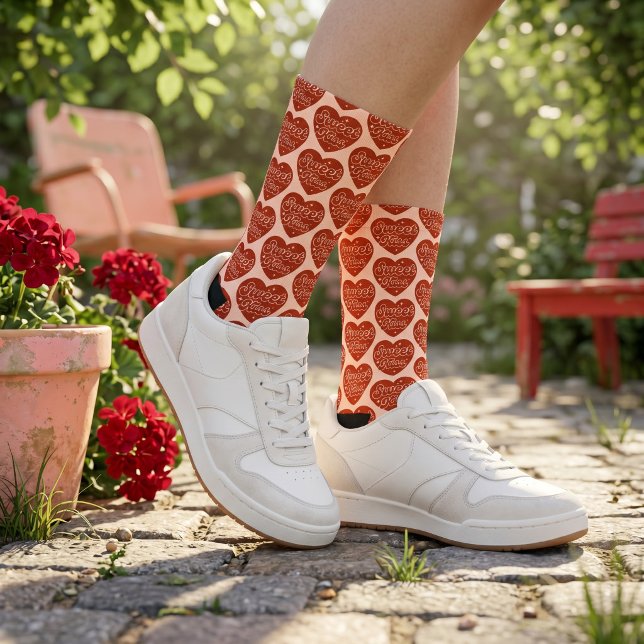 Chaussette Chaussettes Doux Baiser (Créateur téléchargé)