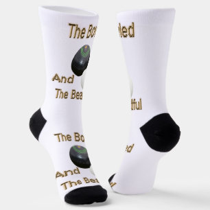 Chaussette Chaussettes drôles de boules de pelouse jouées mag