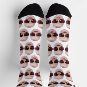 Chaussette Chaussettes Drôles Personnalisées avec Visages Pho