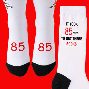 Chaussette Chaussettes Drôles pour les 85 Ans des Hommes
