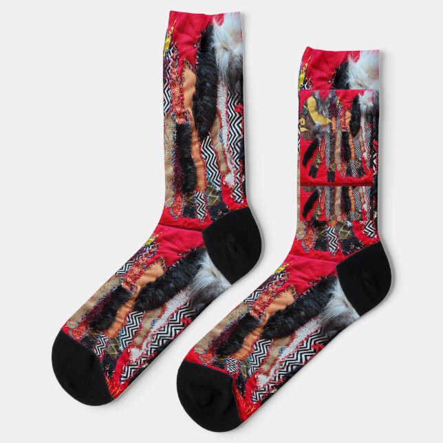 Chaussette Chaussettes du Muskox. (Gauche)