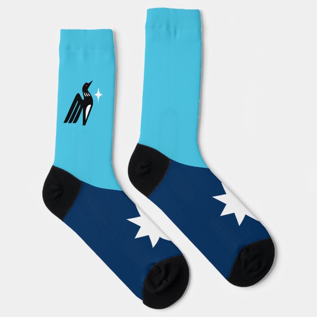 Chaussette Chaussettes du pavillon de l'État du Minnesota (Droite)