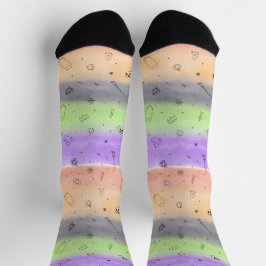 Chaussette Chaussettes éffrayantes et élégantes pour une sais