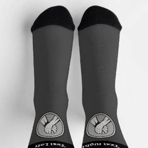 Chaussette Chaussettes en argent pour la lutte contre les bra