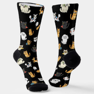 Chaussette Chaussettes équipage motif animaux drôles