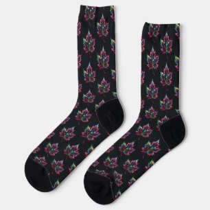 Chaussette Chaussettes Feuille d'érable