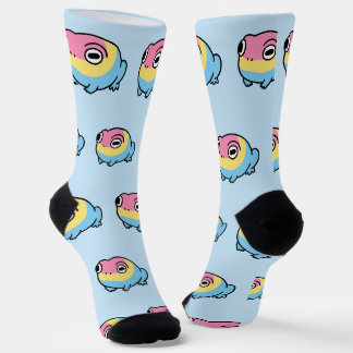 Chaussette Chaussettes fières de grenouille pansexuelle dodue