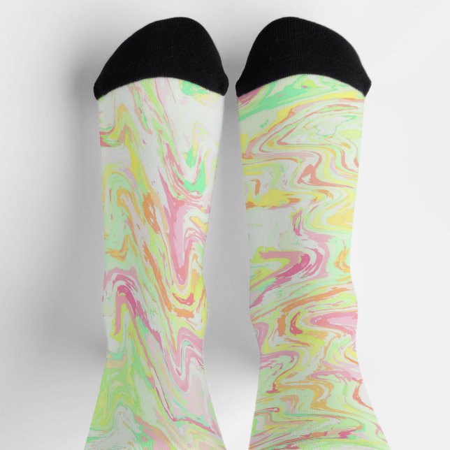Chaussette Chaussettes Funky Waves (Haut)