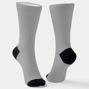 Chaussette Chaussettes gris cuir classique Soft Sleek et élég