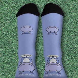 Chaussette Chaussettes Hippo mignonnes