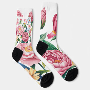 Chaussette Chaussettes Jardin Floral Élégantes