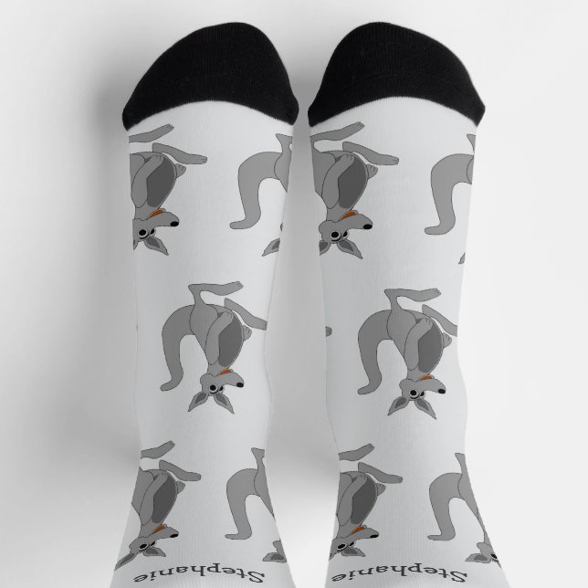 Chaussette Chaussettes Kangaroo Design (Haut)