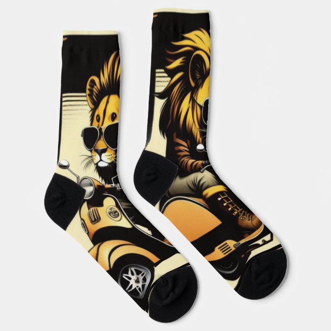Chaussette Chaussettes Lion (Droite)