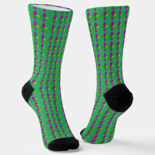 Chaussette Chaussettes Mardi Gras Fleur De Lis