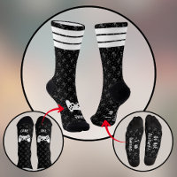 Chaussettes mi-mollet noires I Am Gaming