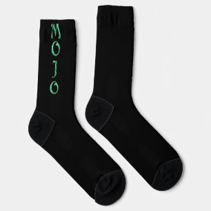 Chaussette Chaussettes mojo vert et noir premium
