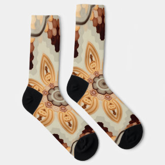 Chaussette Chaussettes Motif Brown