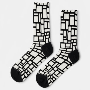 Chaussette Chaussettes motif en brique