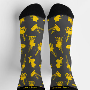 Chaussette Chaussettes Motifs de construction