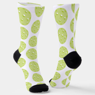 Chaussette Chaussettes Motifs Green Pickleball