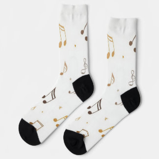 Chaussette Chaussettes motifs musicales