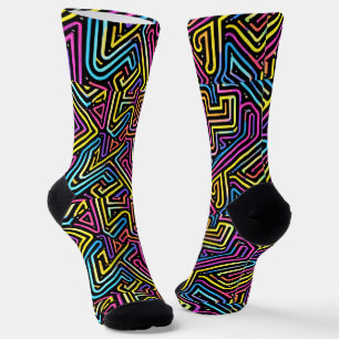 Chaussette Chaussettes Néon Zoynk 0047457