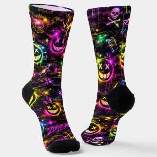 Chaussette Chaussettes Néon Zoynk 0047677
