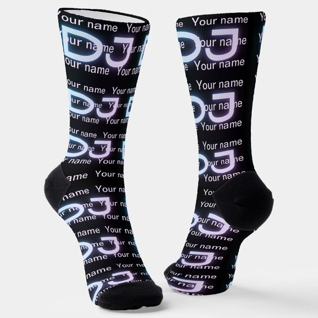 Chaussette Chaussettes personnalisables DJ (Créateur téléchargé)