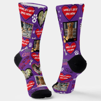 Chaussette Chaussettes personnalisées au visage de chien, Pho