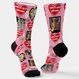 Chaussette Chaussettes personnalisées au visage de chien, Pho