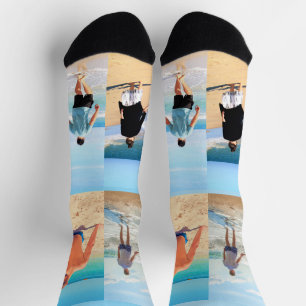 Chaussette Chaussettes personnalisées avec collage de photos
