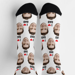Chaussette Chaussettes personnalisées Papa Maman Chaussettes 