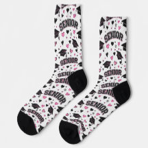 Chaussettes personnalisées rose pour la photo de c