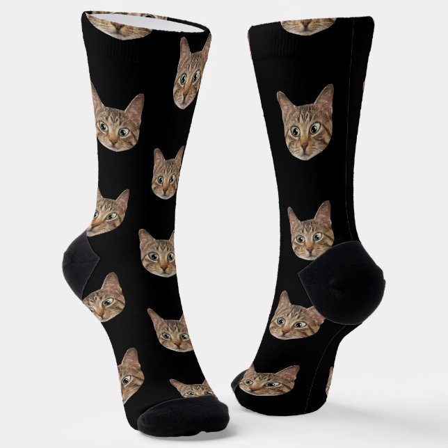 Chaussette Chaussettes personnalisées visage Chaussettes Amou (Angulaire)
